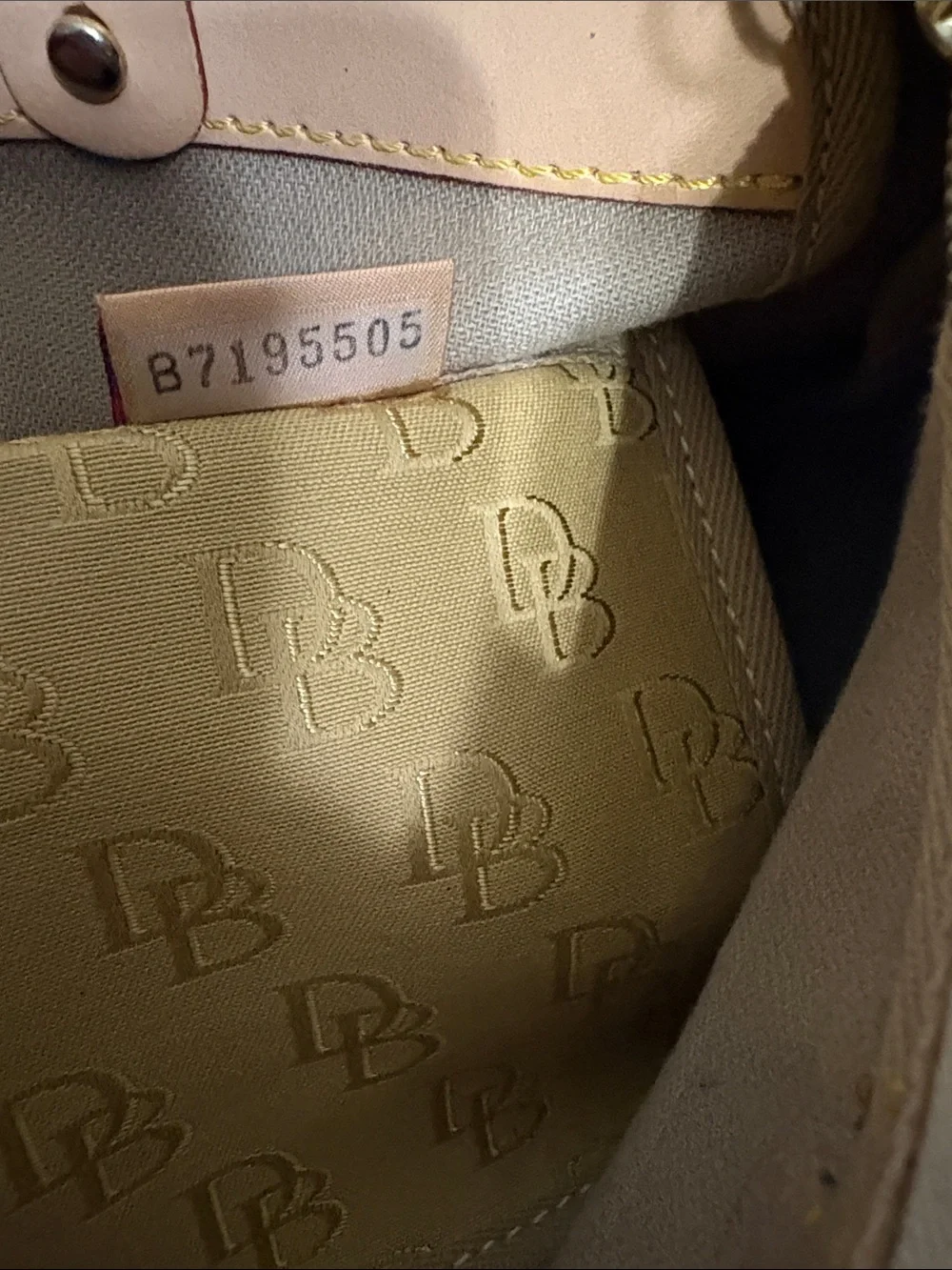 Dooney & Bourke Signature Tassel Tote Bag